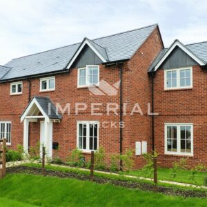 Residential home, built using Farmhouse Orange handmade bricks.