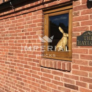 Extension of a residential home, built using Georgian handmade bricks.