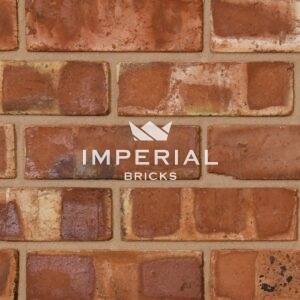 Outside Blend bricks shown in a wall. Image is taken close up to show the texture and detail in the brickwork.