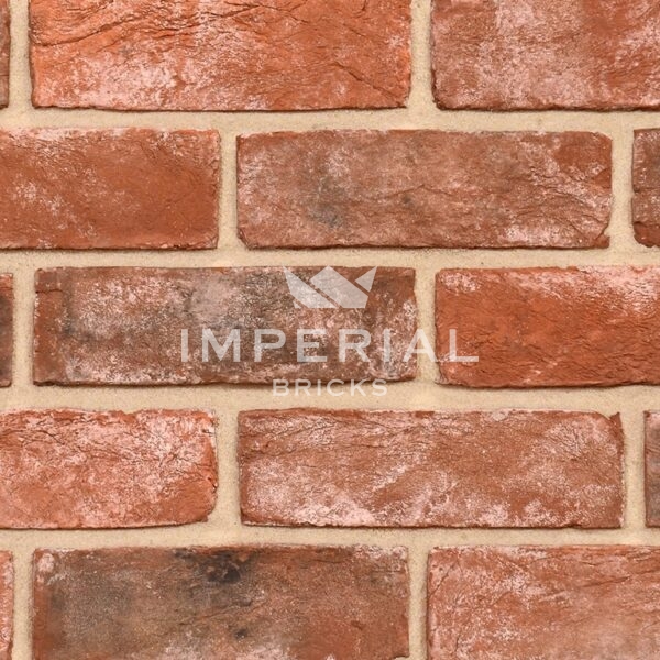 Reclamation Weathered Soft Red Imperial Bricks