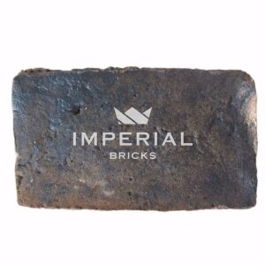 A single blue header handmade brick.