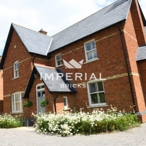 Self-build property, built using Farmhouse Orange and Yellow Stock handmade bricks.