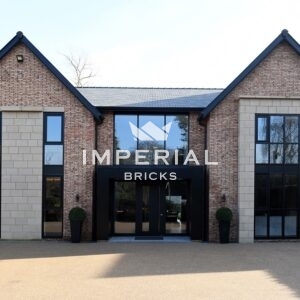 New build property, built using York Clamp Linear handmade bricks.