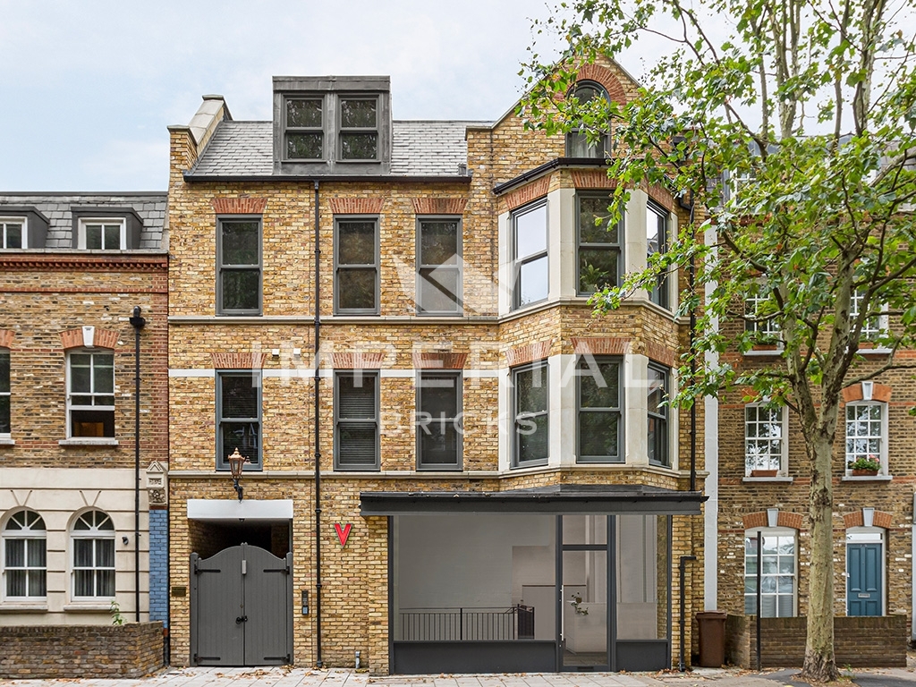Renovated apartment development, built using Original London Stock handmade bricks slips.