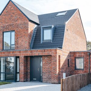 Development of two properties, built using Imperial Blend handmade bricks.
