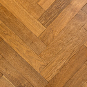 Caramel Oak Herringbone