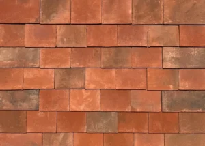 Coalport Clay Roof Tiles in a stacked display