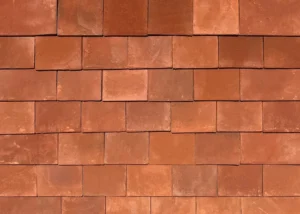Coalport Red Multi Clay Roof Tiles in a stacked display