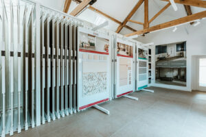 Internal and external porcelain at The Grange at Imperial