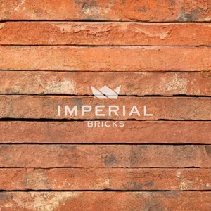 Imperial Blend handmade linear bricks shown in a wall.